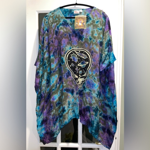 gypsy rose Dresses & Skirts - Gypsy Rose grateful dead mini tiedye dress Nwt
